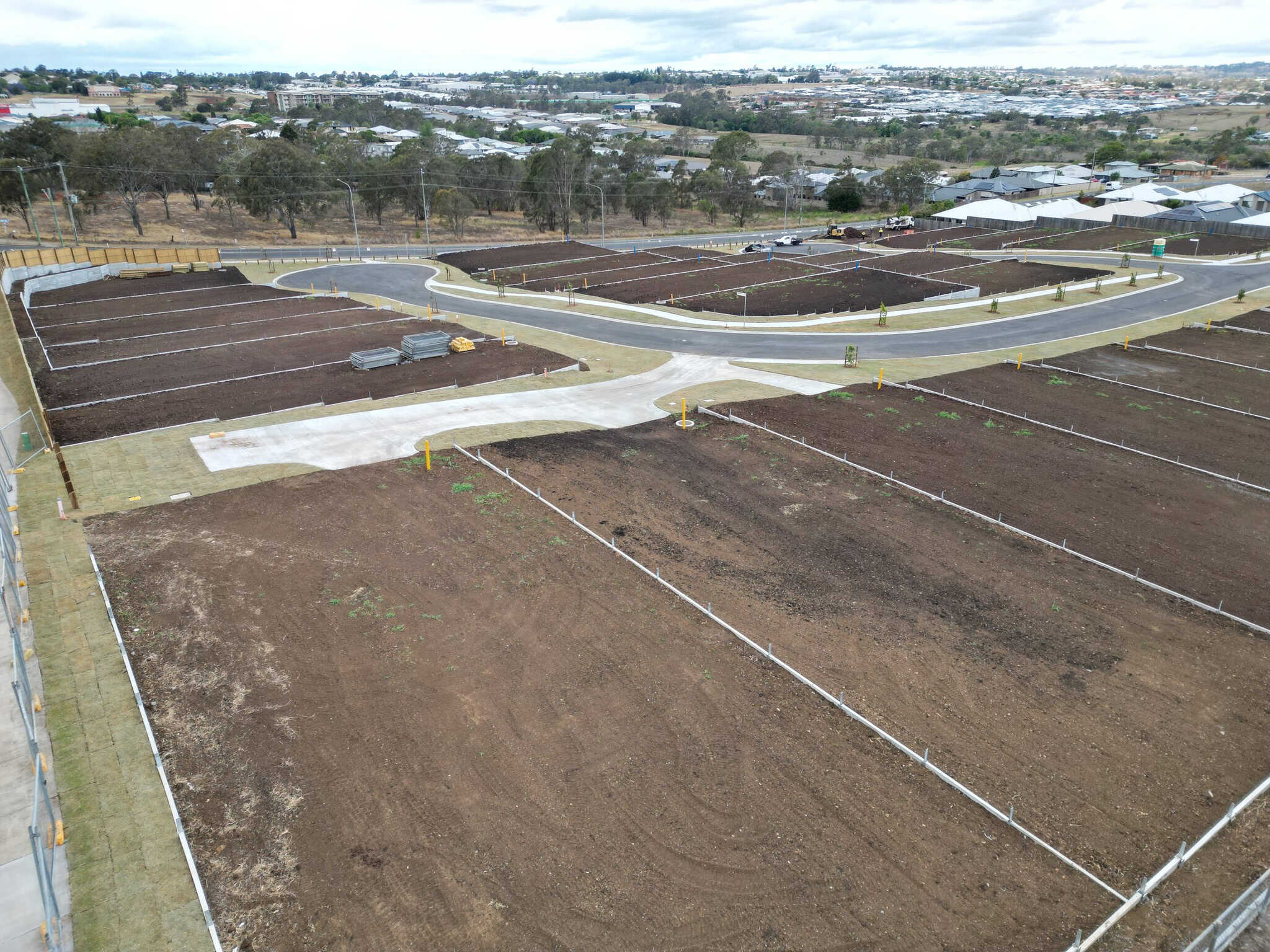 Land subdivision project